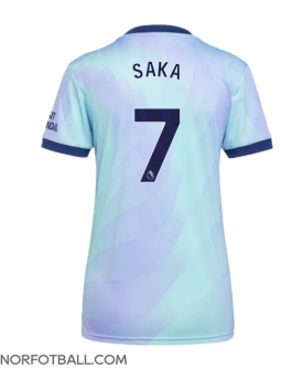 Billige Fotballdrakt Arsenal Bukayo Saka #7 Replika Tredjedrakt Dame 2024-25 Kortermet